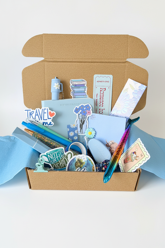 Blue Serenity Bookish Surprise Box — enhanced product photo