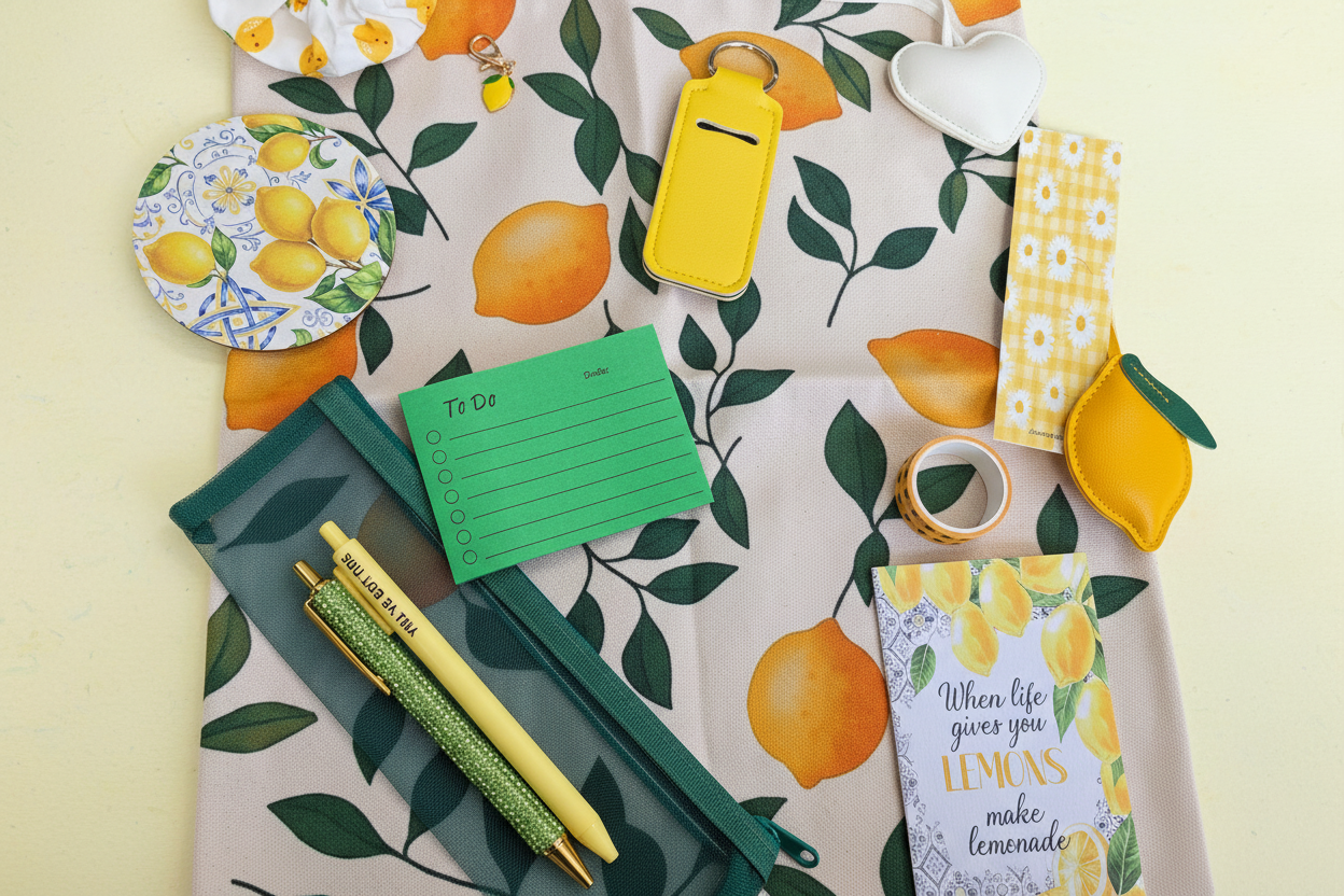 Lemon Drop Mystery Stationery Gift Set