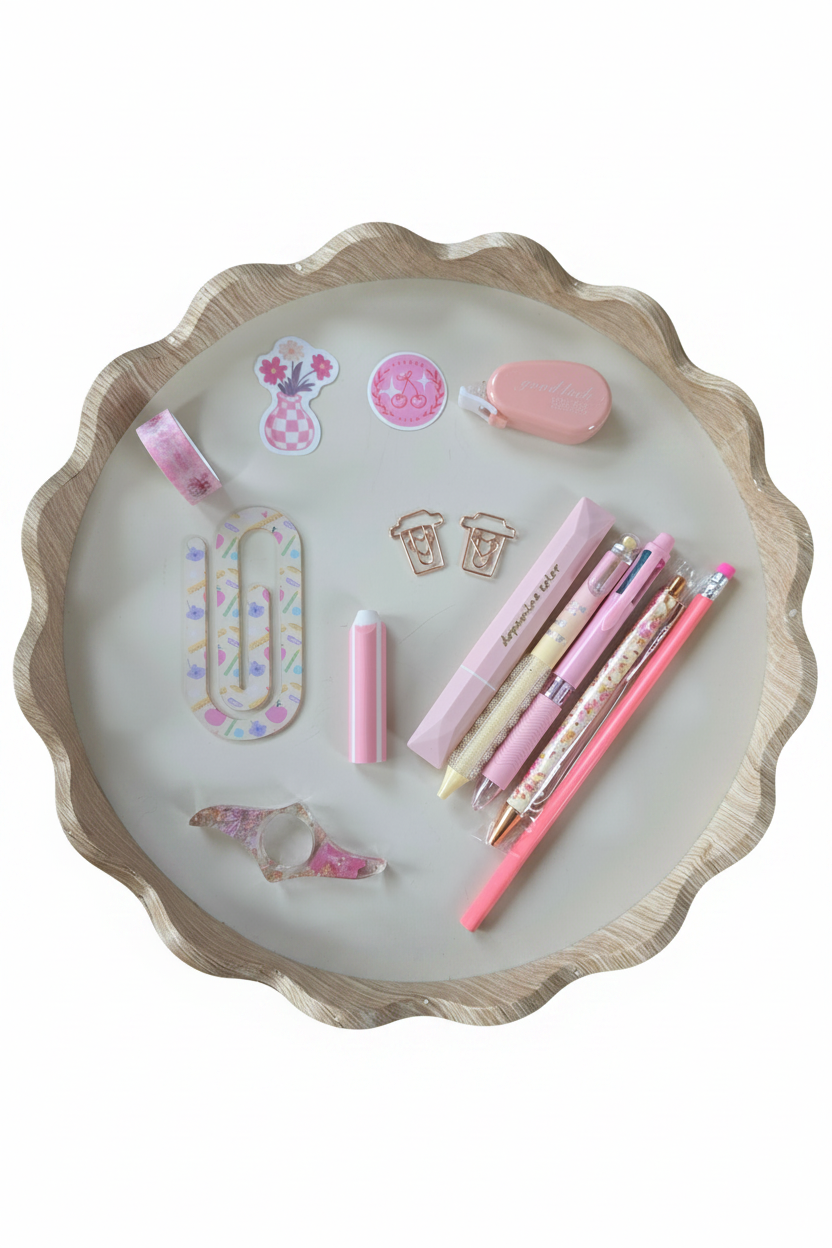 The Rosy Desk Set