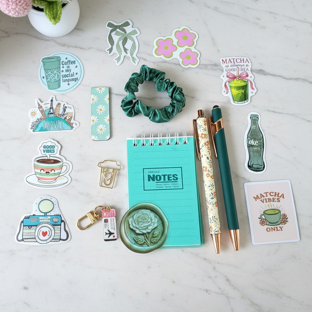 Matcha Vibes Stationery Mystery Mini Bundle ✨