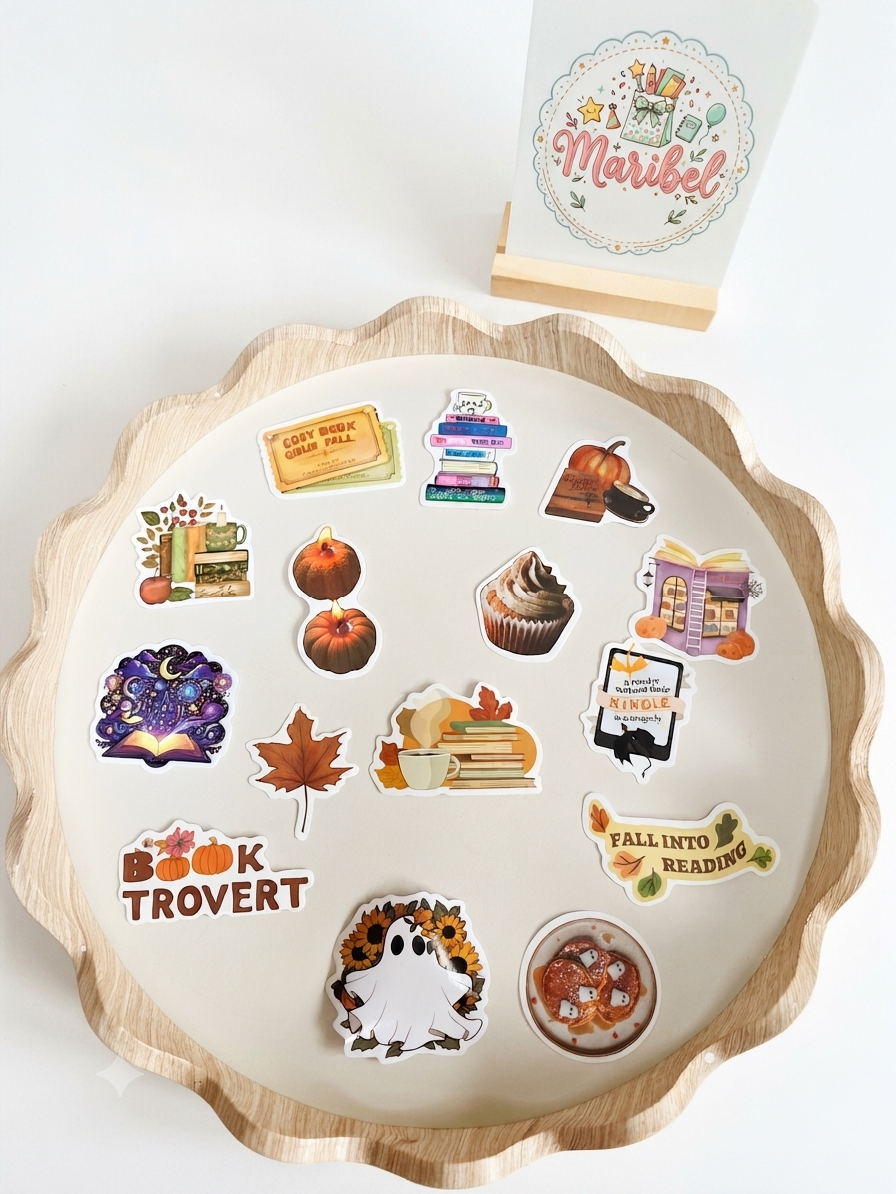 Halloween Autumn Aesthetic Stickers Bundle — Limited Edition 🎃🍂