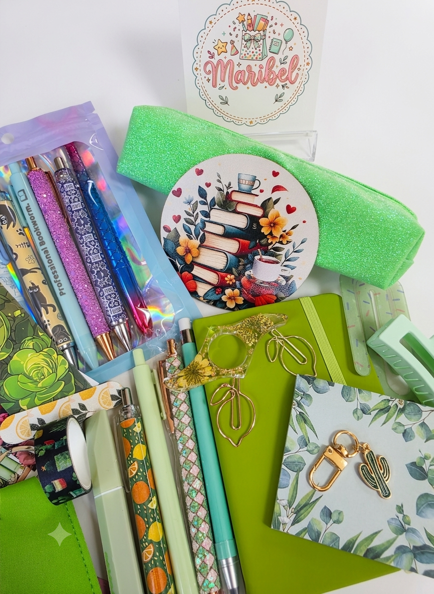 Back to School Bookish Box — Green Edition ✏️🌿