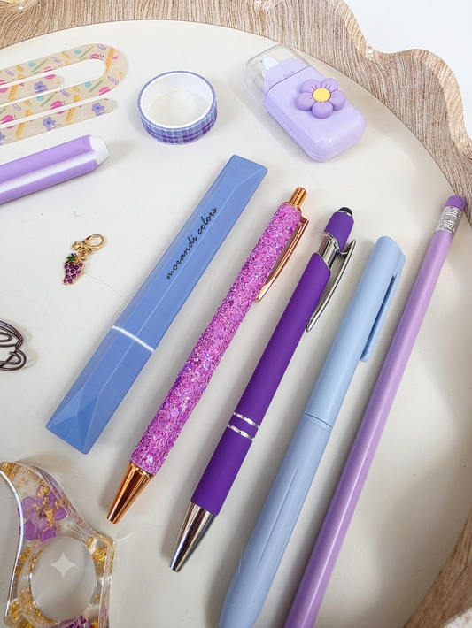 The Purple Vibes Desk Set