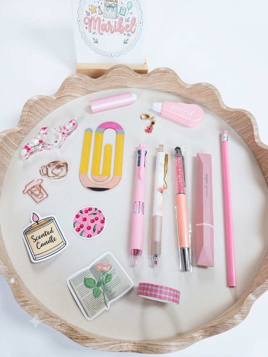 The Rosy Desk Set