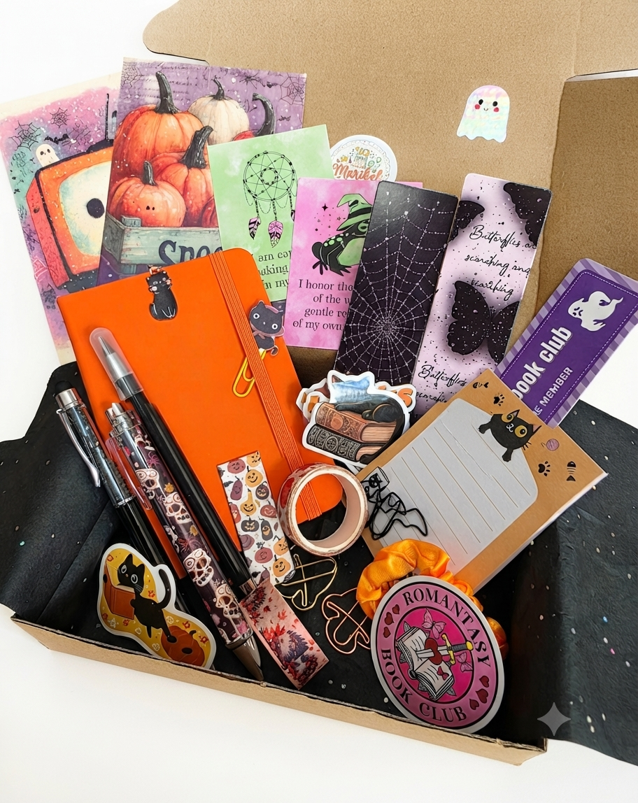 Halloween Stationery Mystery Box – Limited Edition