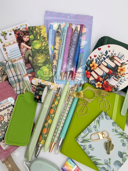 Back to School Bookish Box — Green Edition ✏️🌿
