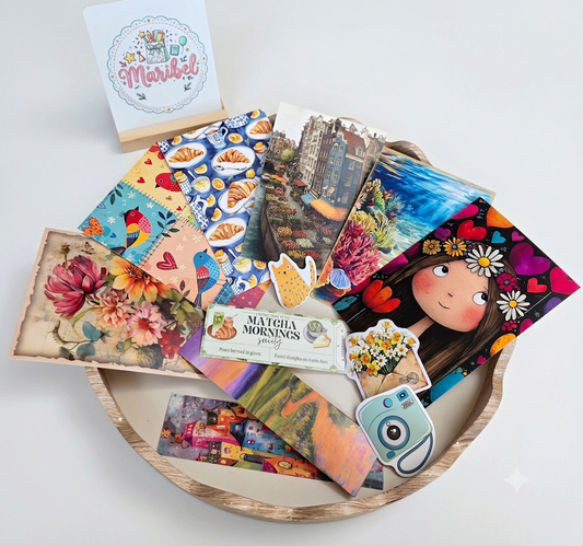 The Post Bundle — Postcards, Bookmarks & Stickers