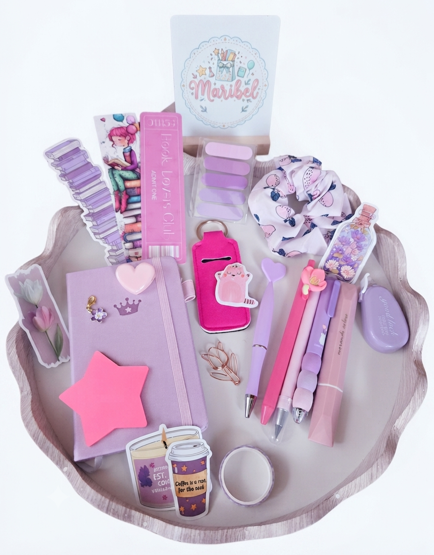 Lilac & Pink Bookish Bundle