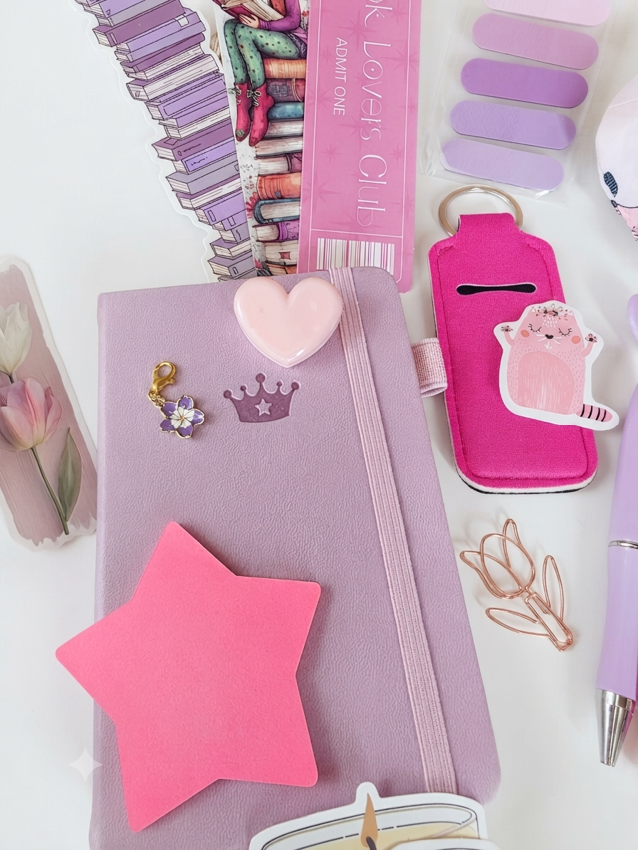 Lilac & Pink Bookish Bundle