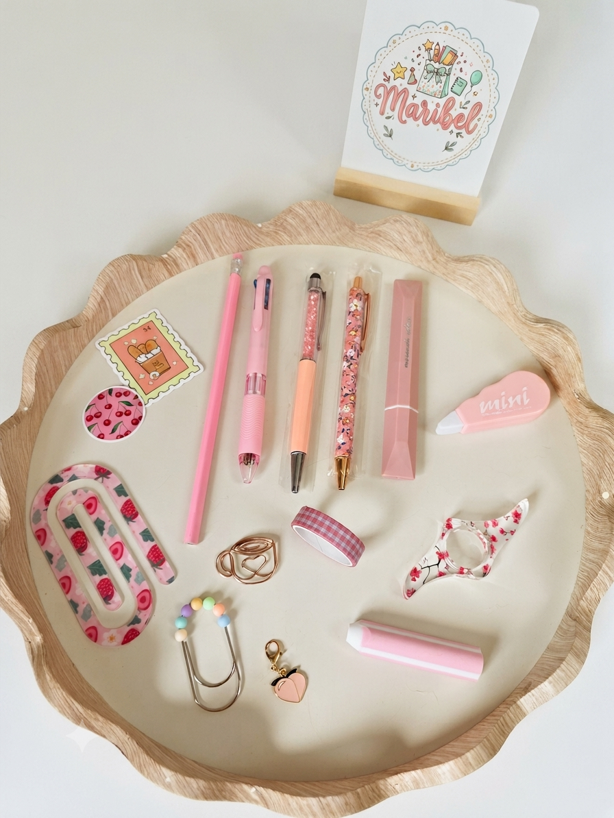 The Rosy Desk Set