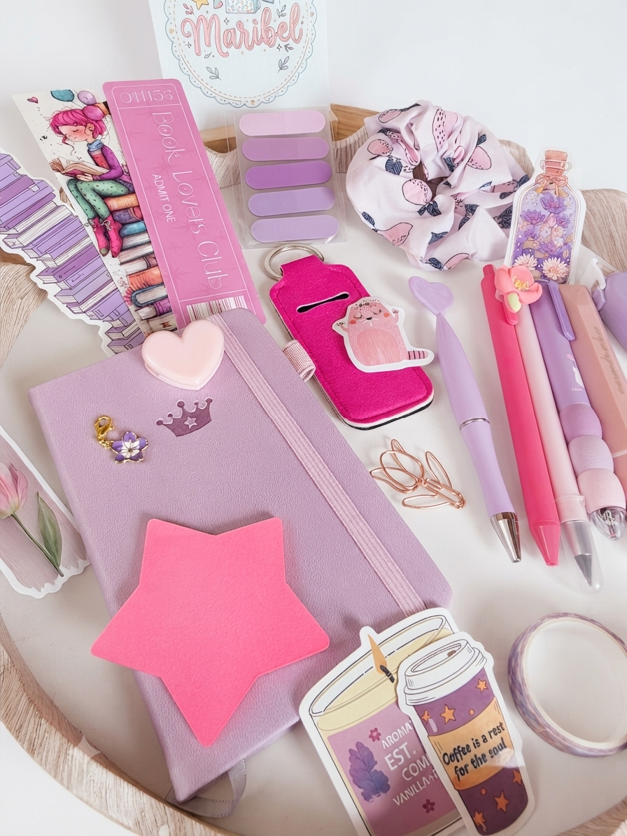 Lilac & Pink Bookish Bundle
