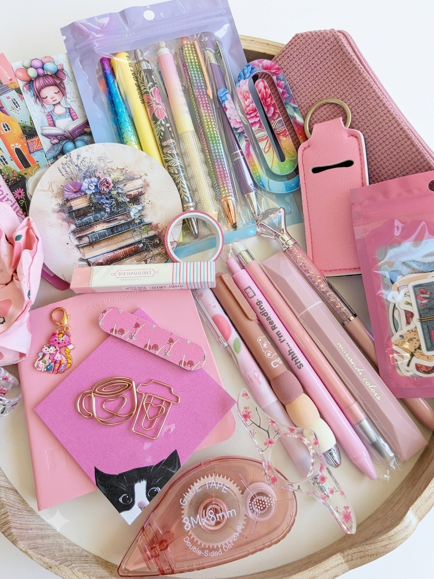 Back to School Bookish Box — Pink Edition 🎀🌸