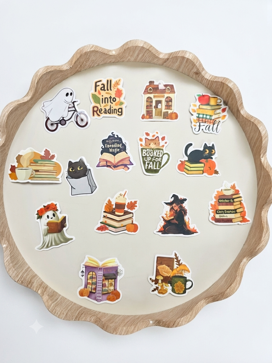 Halloween Autumn Aesthetic Stickers Bundle — Limited Edition 🎃🍂